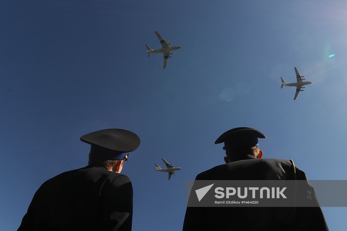 Victory Parade general rehearsal held on Red Square