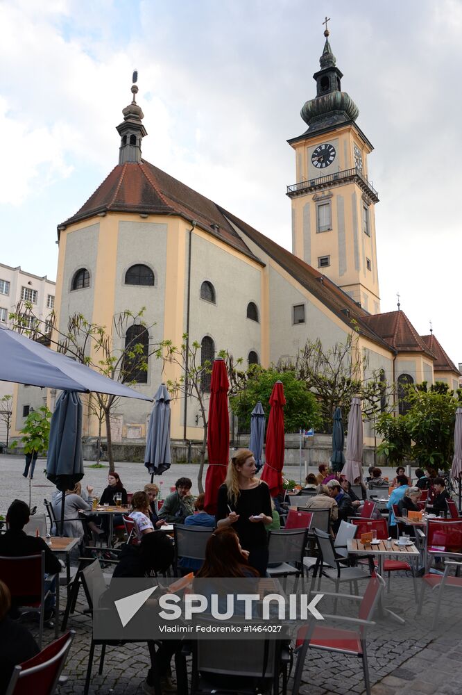 World cities. Linz