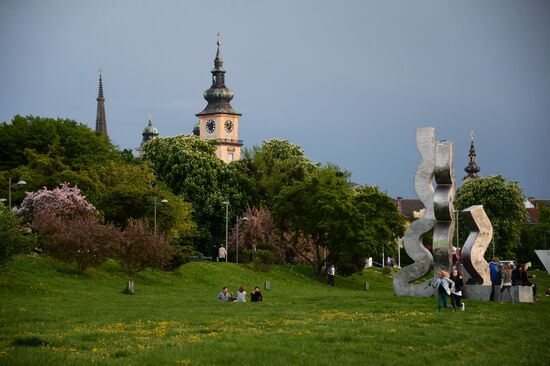 World cities. Linz