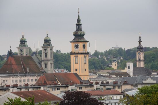 World cities. Linz
