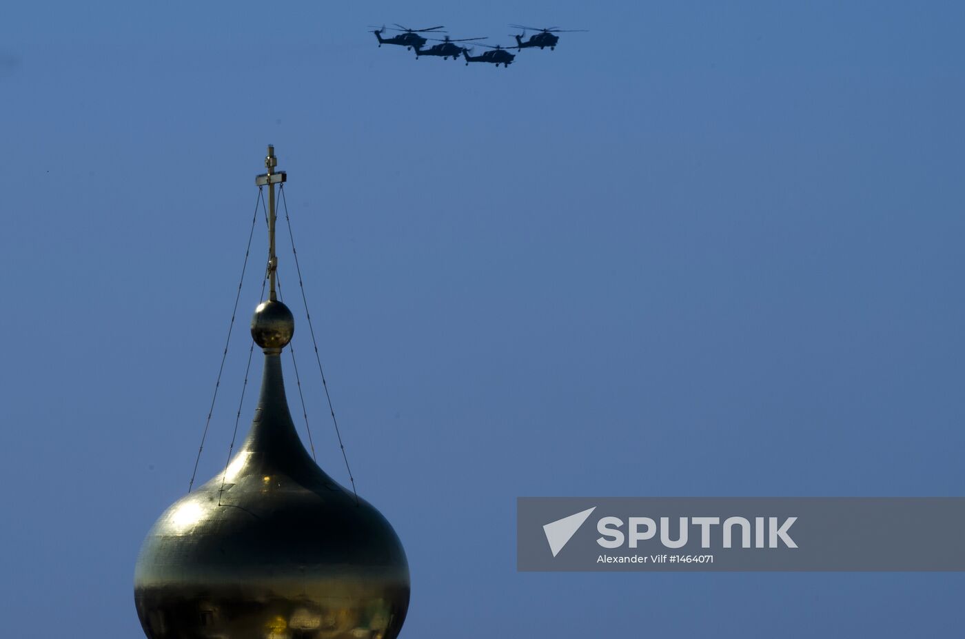 Victory Parade general rehearsal held on Red Square