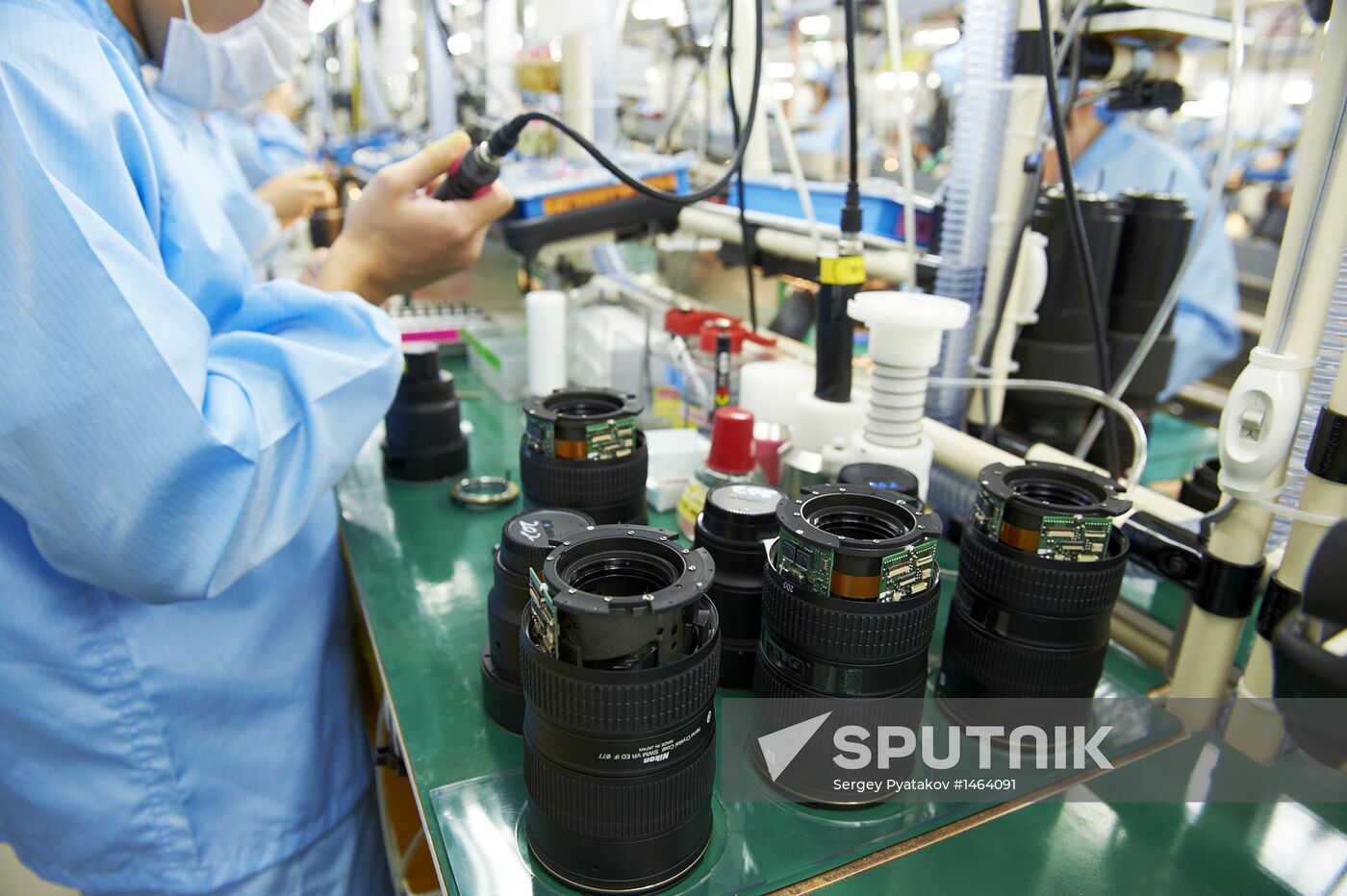 Production of Nikon photo equipment