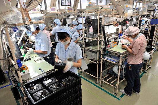 Production of Nikon photo equipment