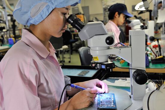 Production of Nikon photo equipment