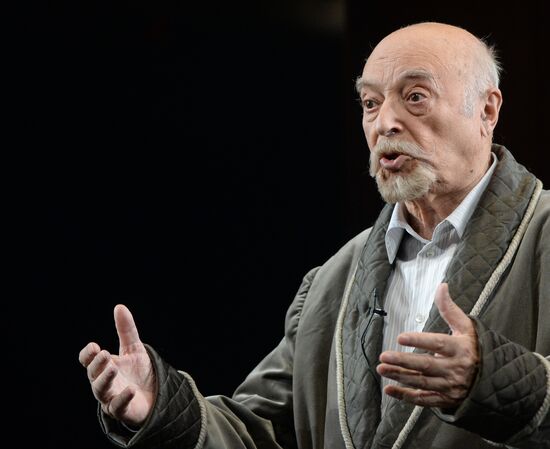 Dress rehearsal of "Okayomovs’ Lifetime" at Vakhtangov Theater