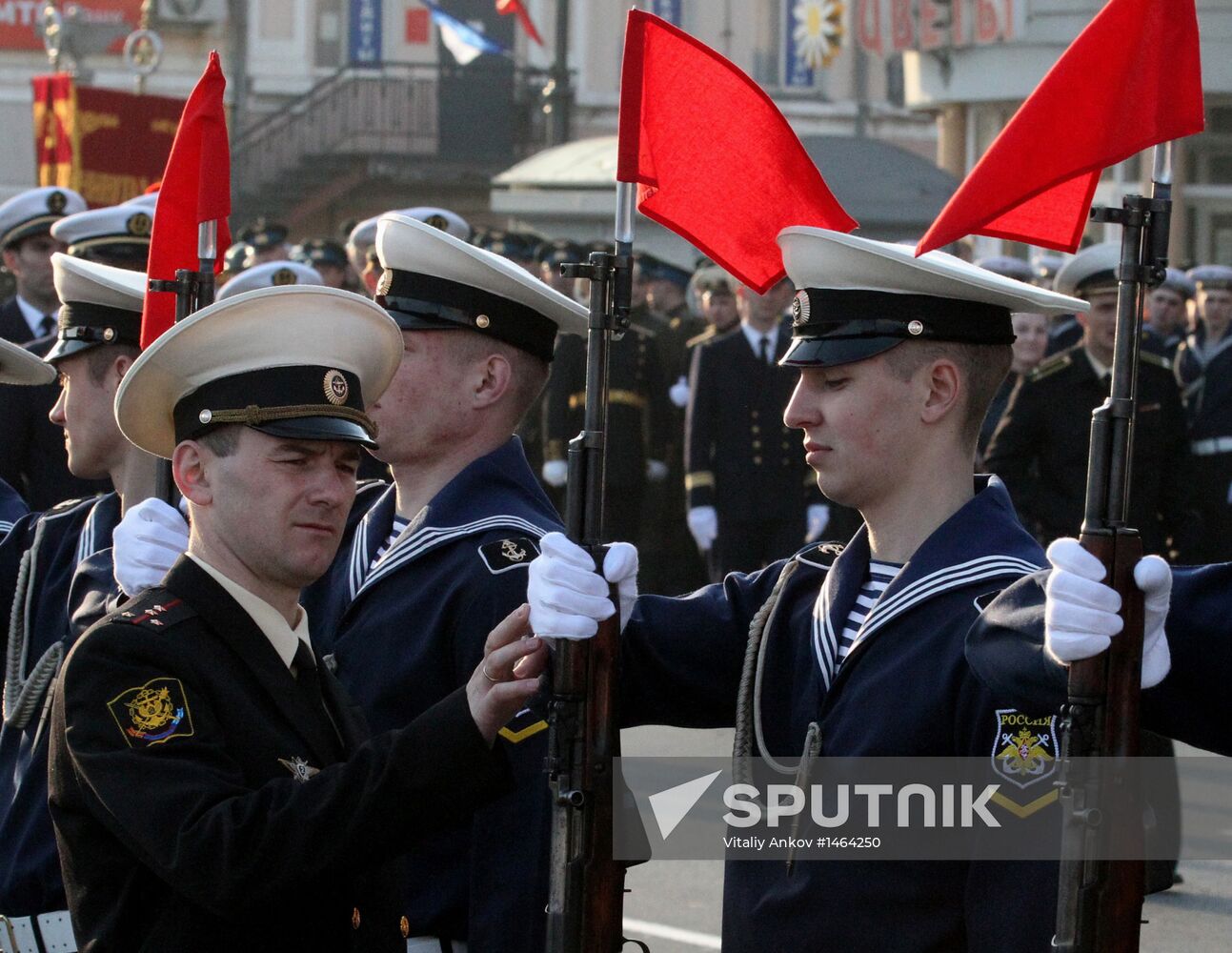 Victory Parade general rehearsal held in Vladivostok