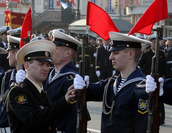 Victory Parade general rehearsal held in Vladivostok
