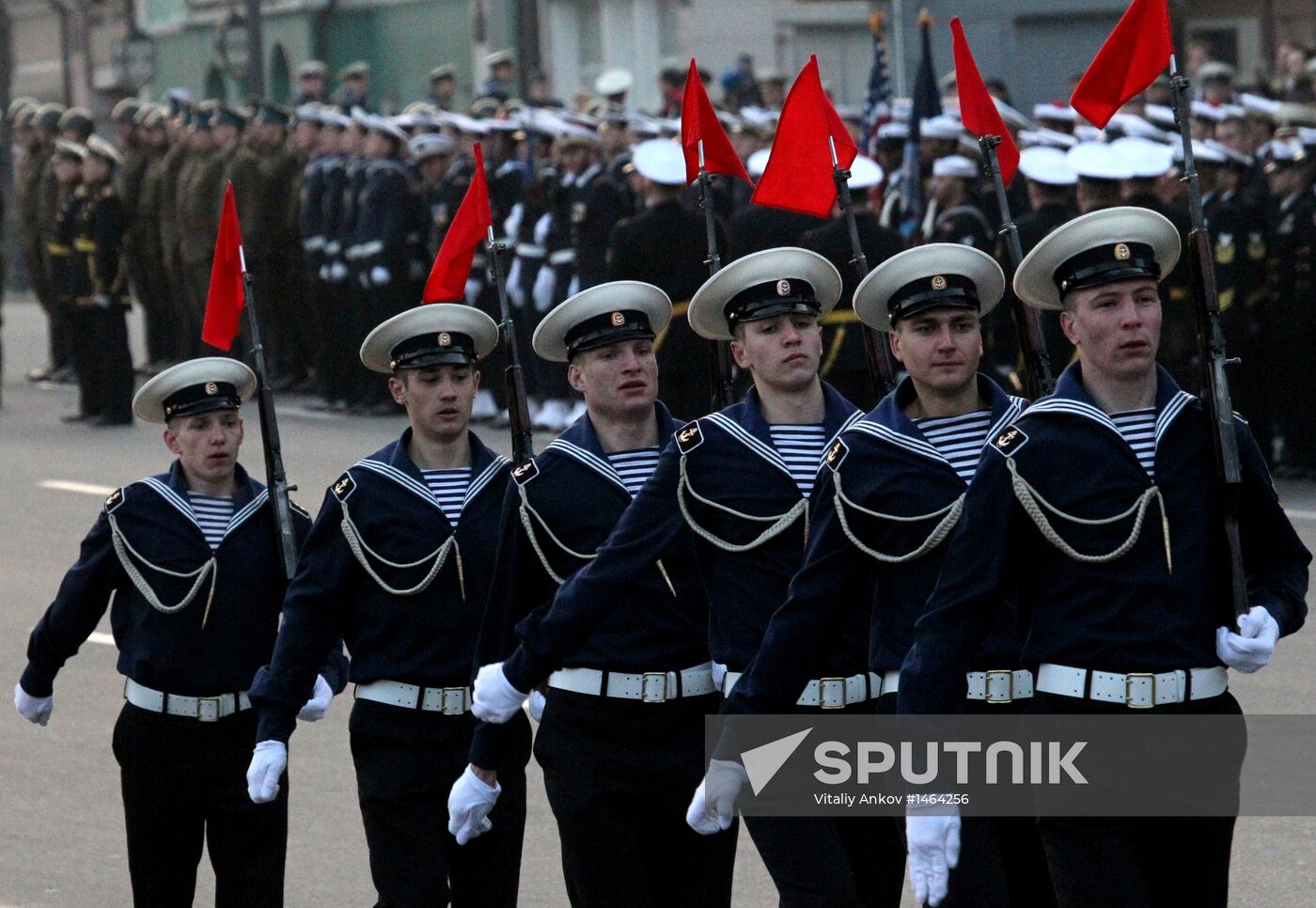 Victory Parade general rehearsal held in Vladivostok
