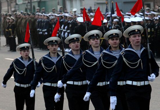 Victory Parade general rehearsal held in Vladivostok