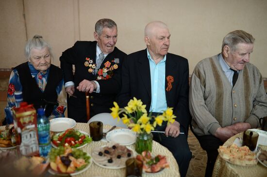 Veterans meet before Victory Day