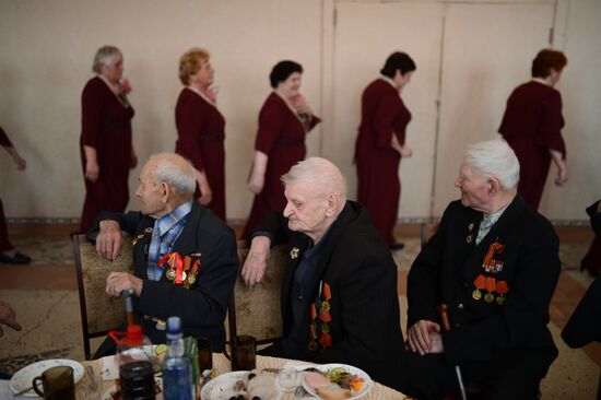 Veterans meet before Victory Day