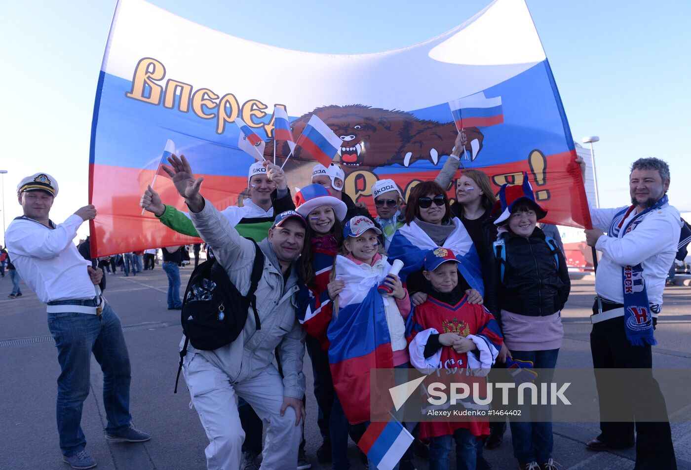 2013 IIHF Ice Hockey World Championship. Russia vs. USA