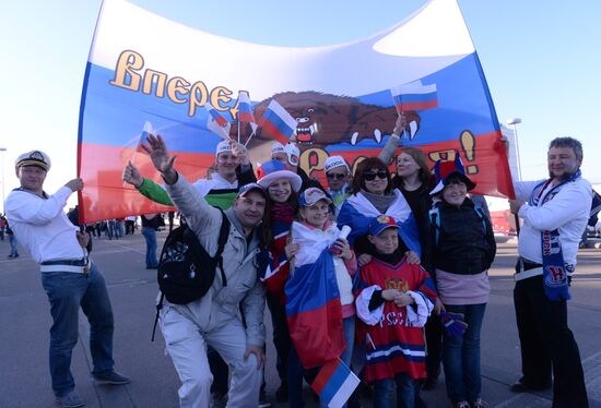 2013 IIHF Ice Hockey World Championship. Russia vs. USA
