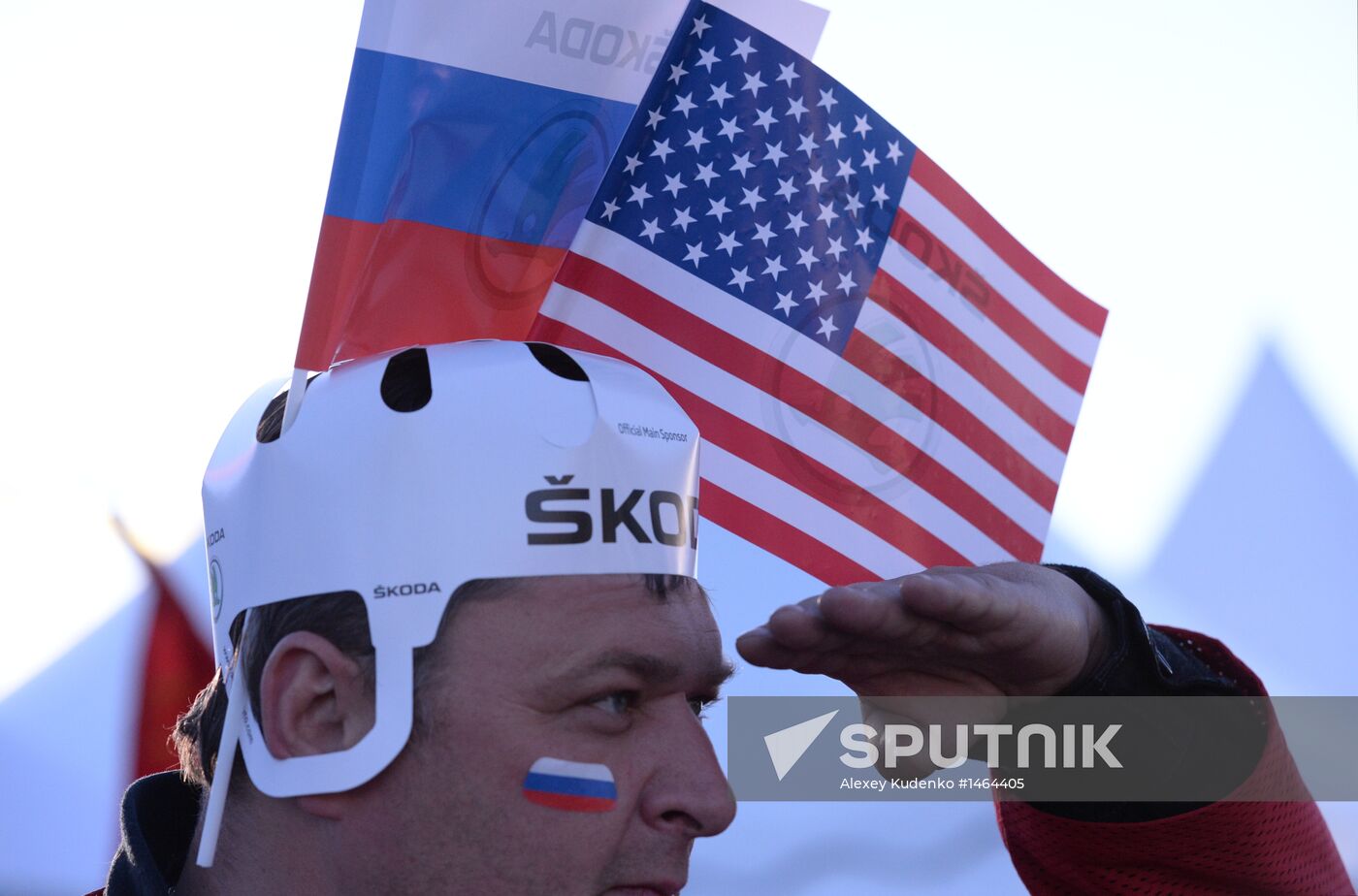 2013 IIHF Ice Hockey World Championship. Russia vs. USA