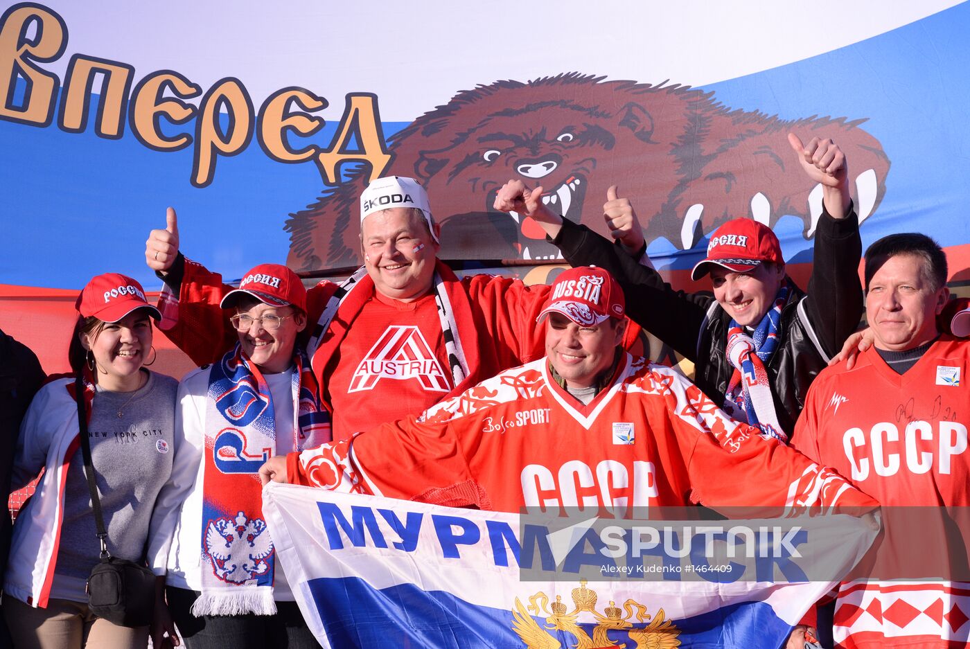 2013 IIHF Ice Hockey World Championship. Russia vs. USA