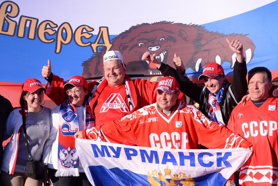 2013 IIHF Ice Hockey World Championship. Russia vs. USA