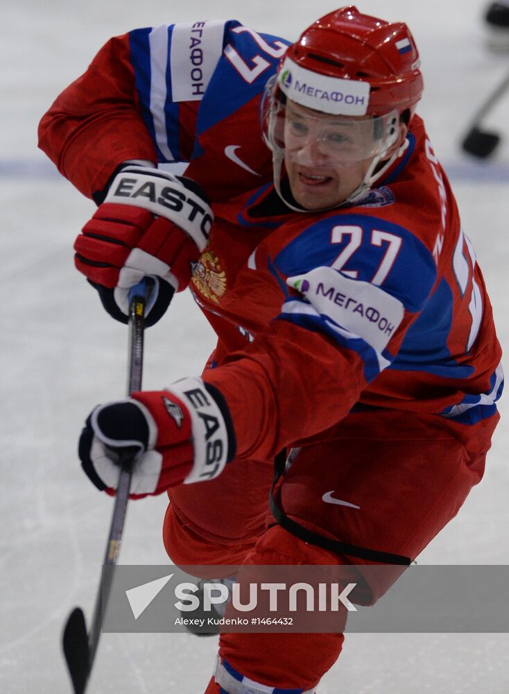 2013 IIHF Ice Hockey World Championship. Russia vs. USA
