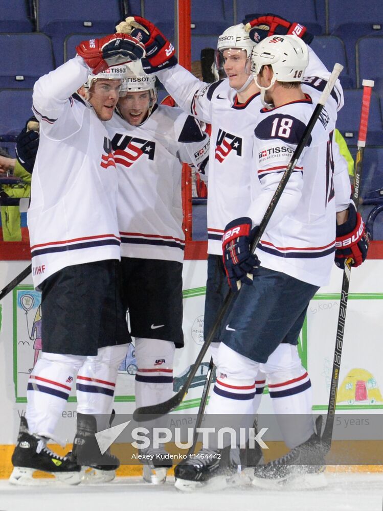 2013 IIHF Ice Hockey World Championship. Russia vs. USA