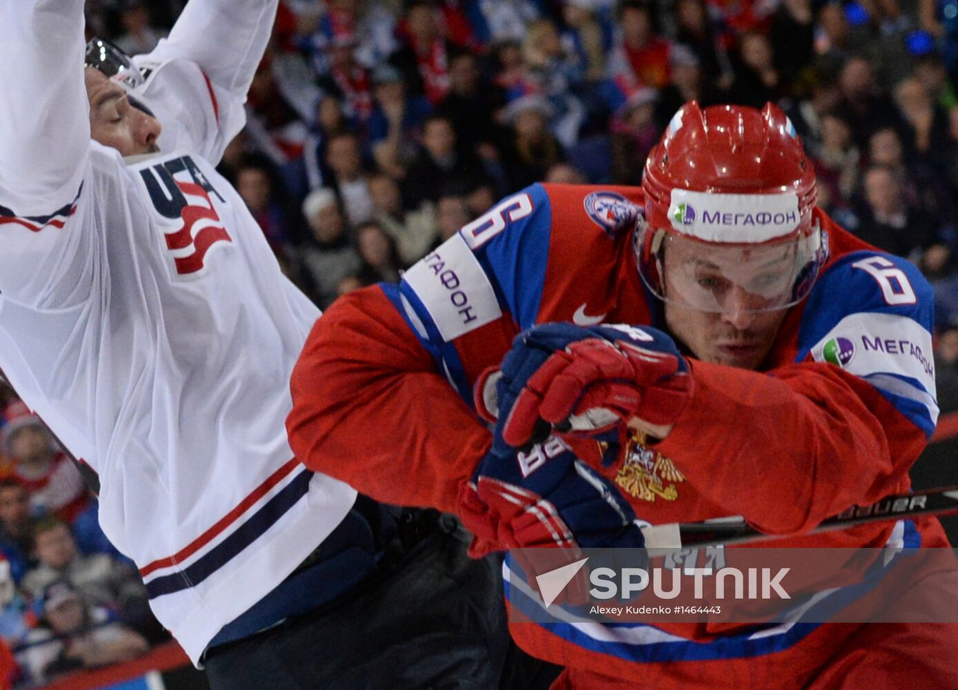 2013 IIHF Ice Hockey World Championship. Russia vs. USA