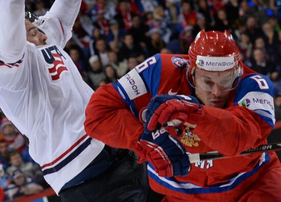 2013 IIHF Ice Hockey World Championship. Russia vs. USA