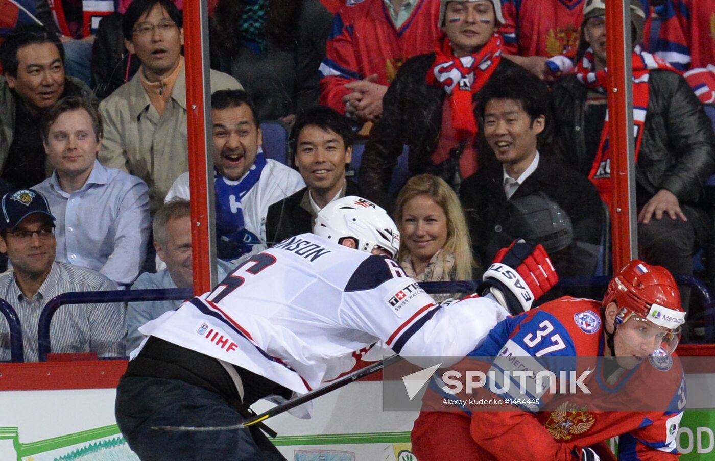 2013 IIHF Ice Hockey World Championship. Russia vs. USA