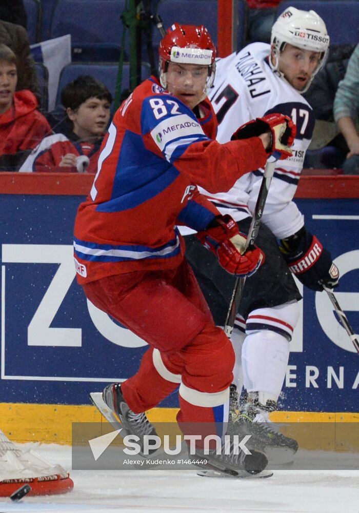 2013 IIHF Ice Hockey World Championship. Russia vs. USA