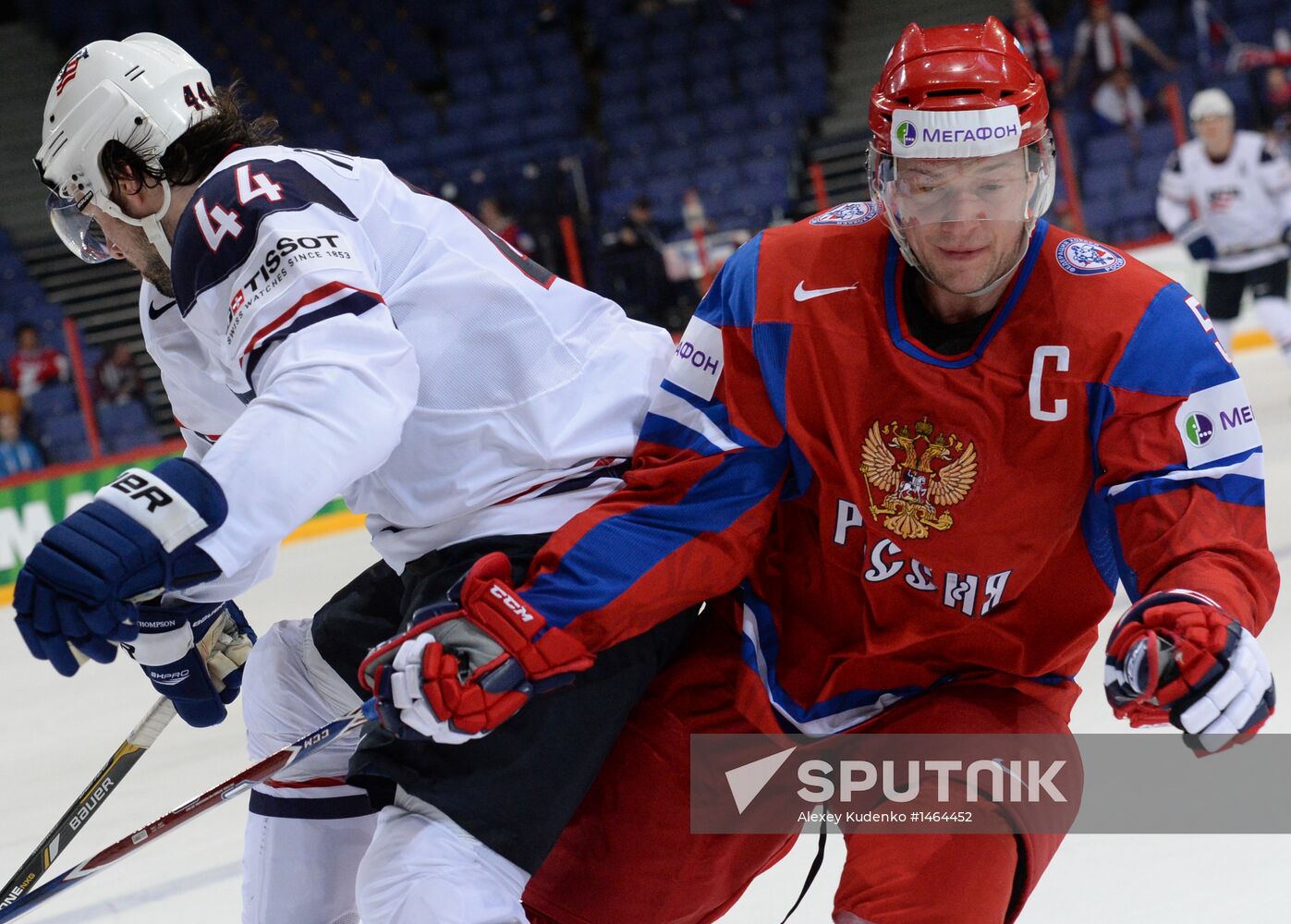 2013 IIHF Ice Hockey World Championship. Russia vs. USA