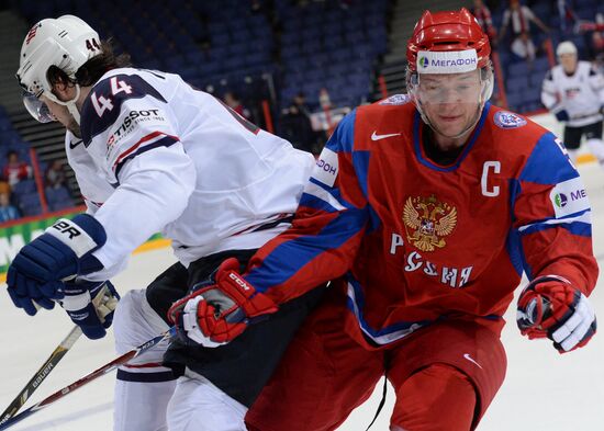 2013 IIHF Ice Hockey World Championship. Russia vs. USA