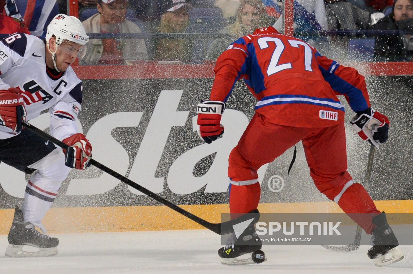 2013 IIHF Ice Hockey World Championship. Russia vs. USA