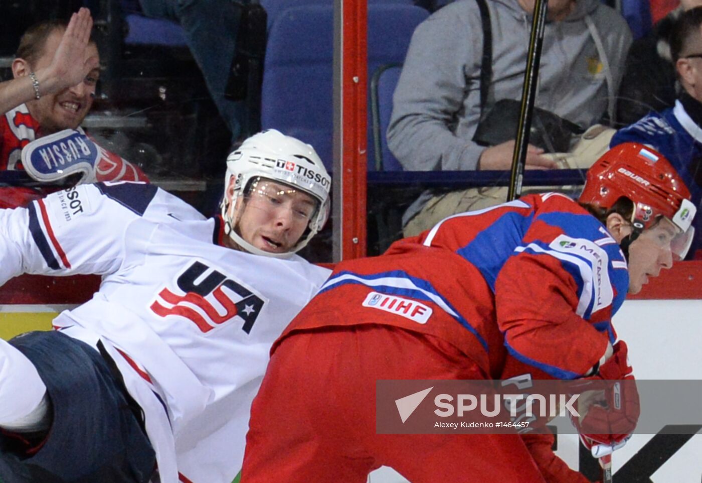 2013 IIHF Ice Hockey World Championship. Russia vs. USA