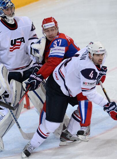 2013 IIHF Ice Hockey World Championship. Russia vs. USA