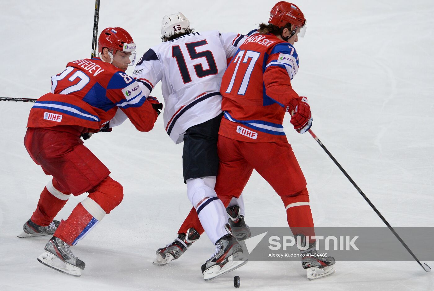 2013 IIHF Ice Hockey World Championship. Russia vs. USA