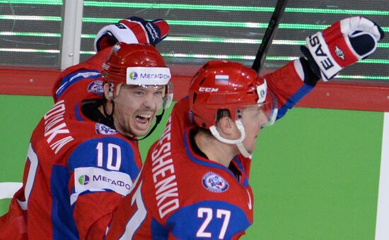 2013 IIHF Ice Hockey World Championship. Russia vs. USA