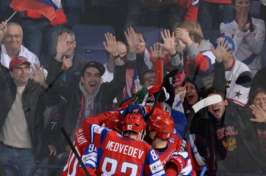 2013 IIHF Ice Hockey World Championship. Russia vs. USA