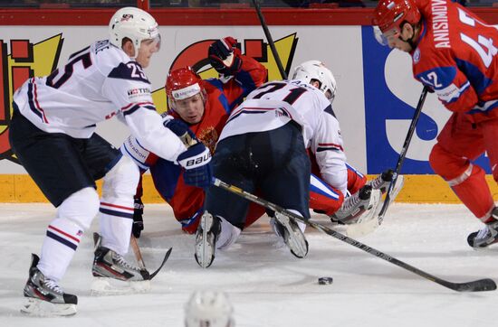2013 IIHF Ice Hockey World Championship. Russia vs. USA