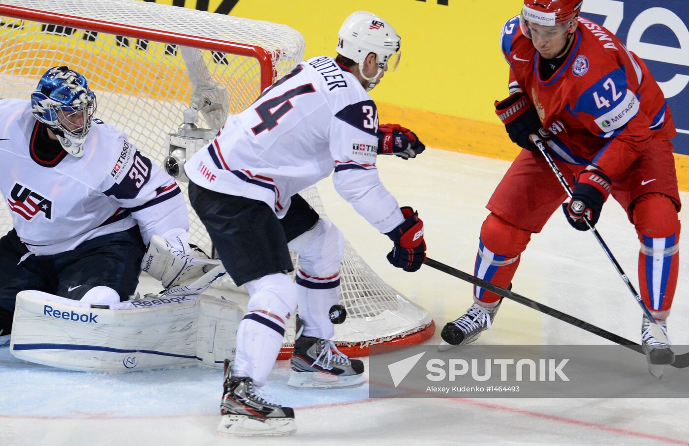 2013 IIHF Ice Hockey World Championship. Russia vs. USA