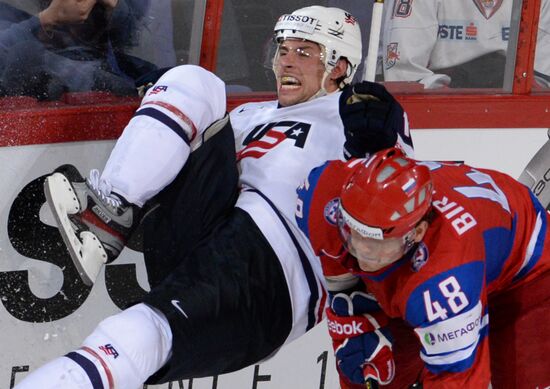 2013 IIHF Ice Hockey World Championship. Russia vs. USA