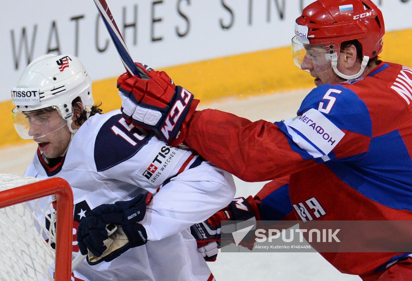 2013 IIHF Ice Hockey World Championship. Russia vs. USA