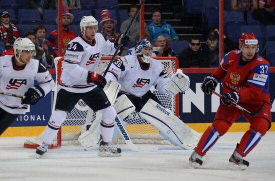 2013 IIHF Ice Hockey World Championship. Russia vs. USA