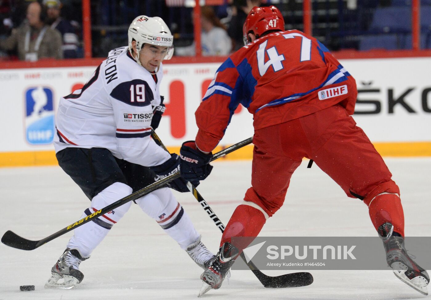 2013 IIHF Ice Hockey World Championship. Russia vs. USA