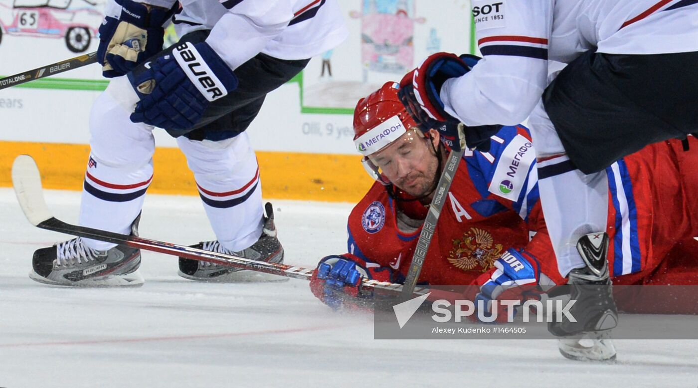 2013 IIHF Ice Hockey World Championship. Russia vs. USA