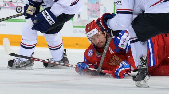 2013 IIHF Ice Hockey World Championship. Russia vs. USA