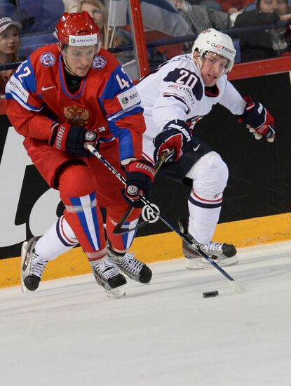 2013 IIHF Ice Hockey World Championship. Russia vs. USA
