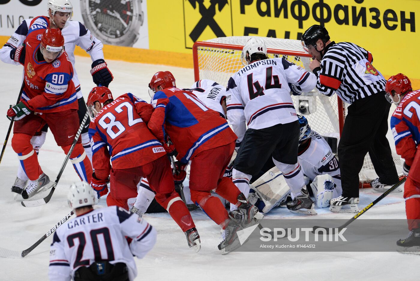 2013 IIHF Ice Hockey World Championship. Russia vs. USA