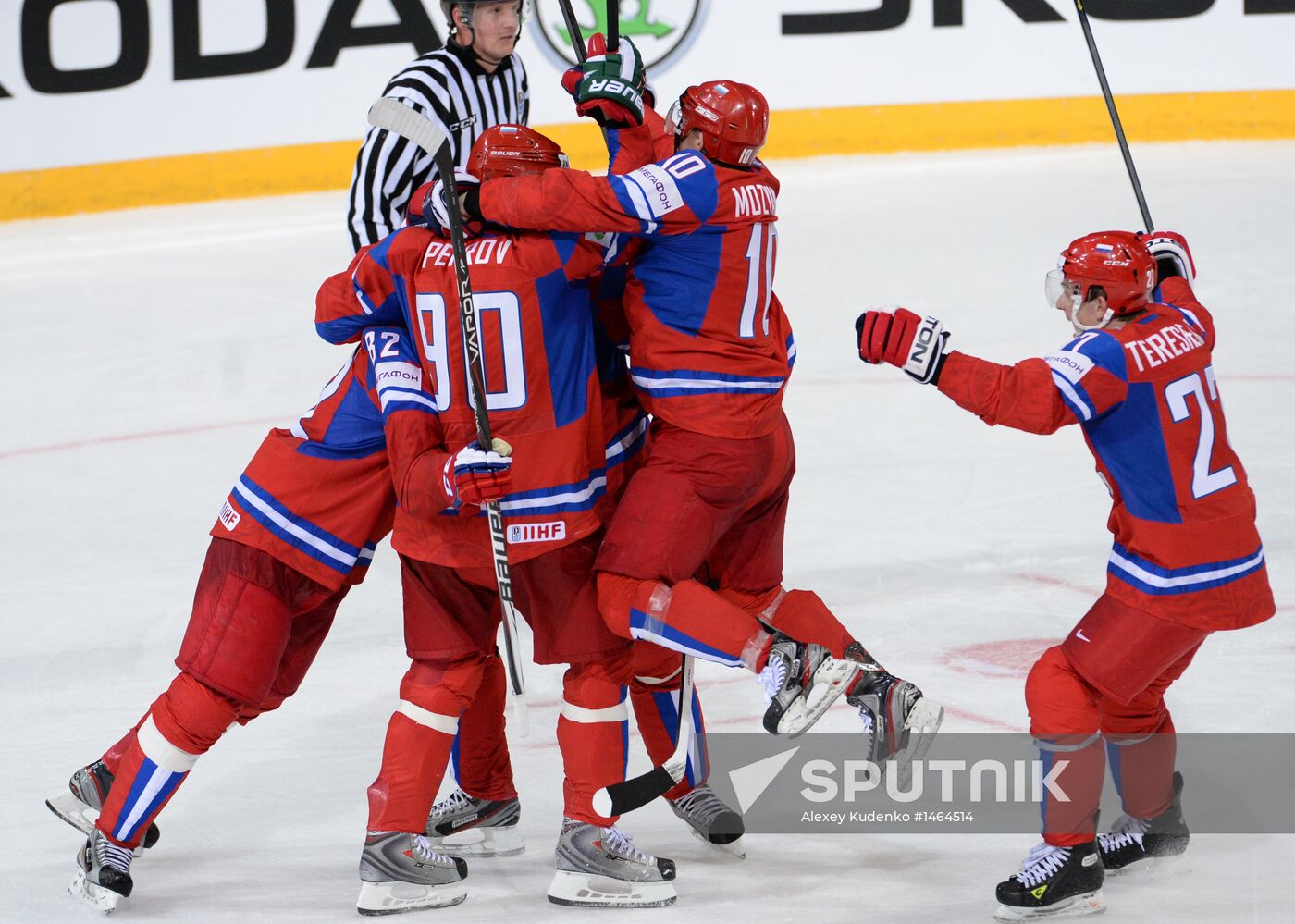 2013 IIHF Ice Hockey World Championship. Russia vs. USA