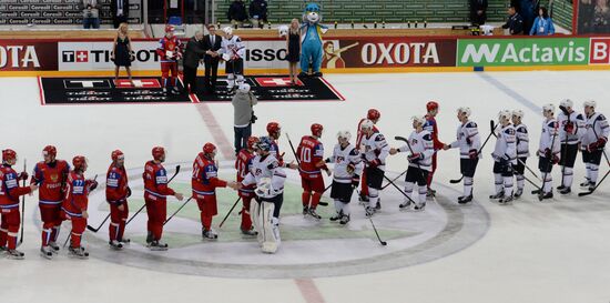 2013 IIHF Ice Hockey World Championship. Russia vs. USA