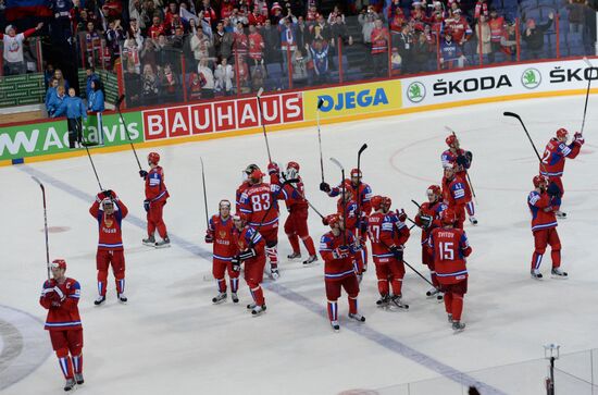 2013 IIHF Ice Hockey World Championship. Russia vs. USA