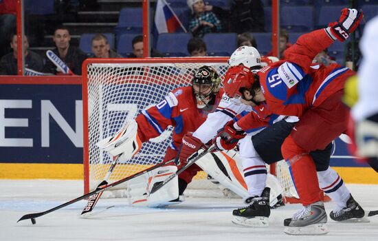 2013 IIHF Ice Hockey World Championship. Russia vs. USA