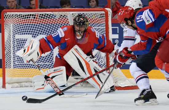 2013 IIHF Ice Hockey World Championship. Russia vs. USA