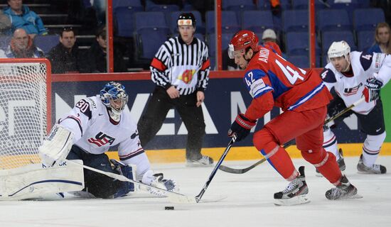 2013 IIHF Ice Hockey World Championship. Russia vs. USA